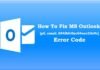 HOW TO FIX MS OUTLOOK [PII_EMAIL_654FBFC0AC64AEC32E9C] ERROR CODE